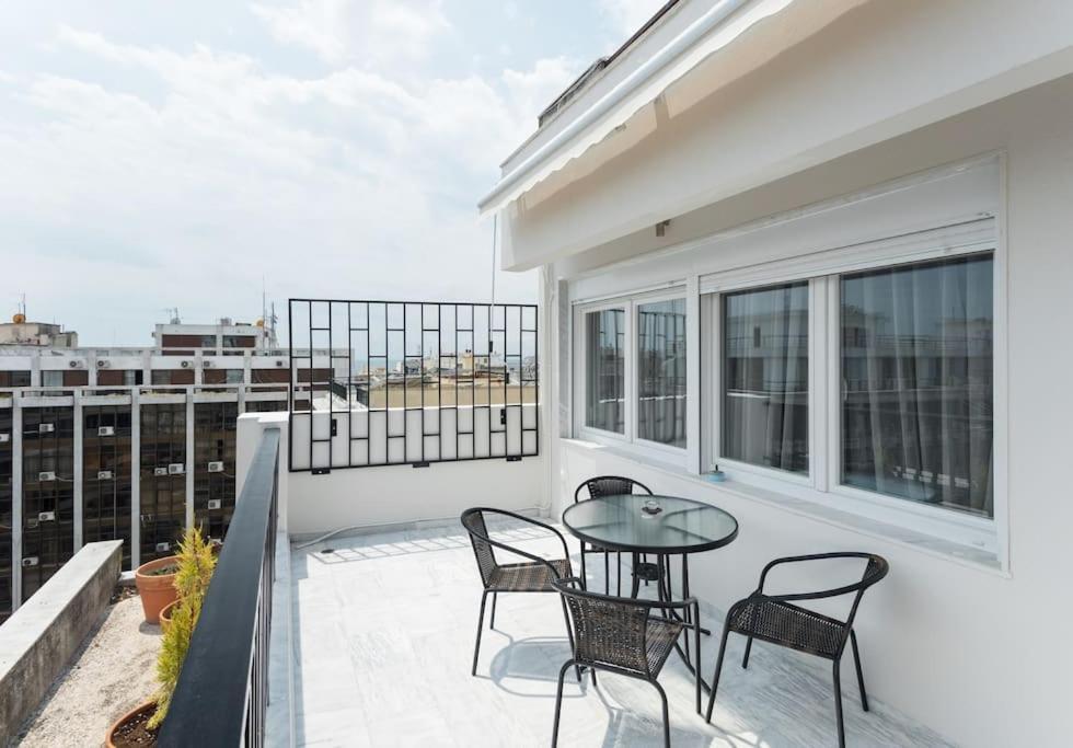 Penthouse Suite In The City Center Thessaloníki Exteriör bild
