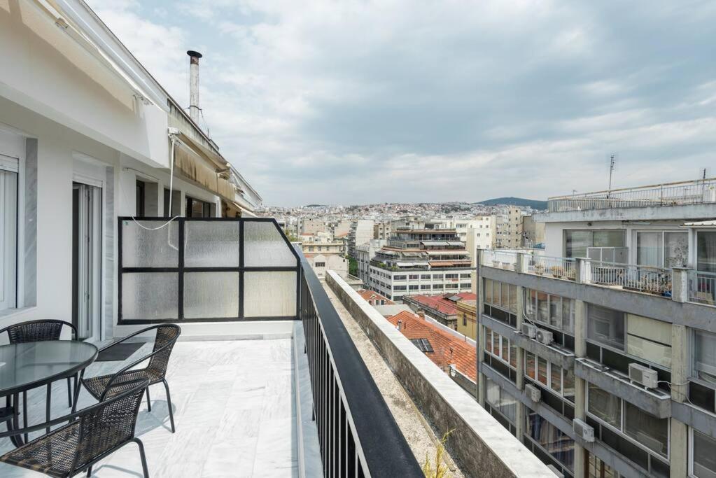 Penthouse Suite In The City Center Thessaloníki Exteriör bild